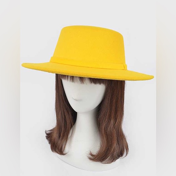 Western Cowboy Fedora Hat - Picture 1 of 9